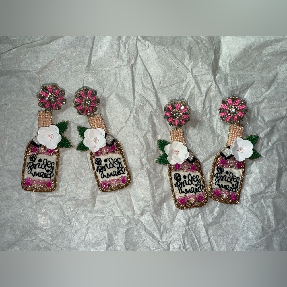 New Bridesmaid Earrings - Picture 3 of 3